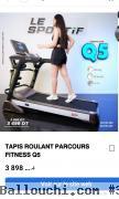 Tapis roulant avec appareil de massage