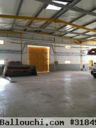 LOCAL INDUSTR 2600 M2 CLIMATISE