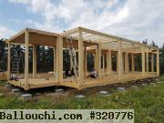 Construction Maison en Bois Massive en tunisie
