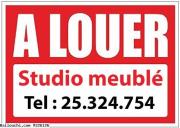 Studio meublé