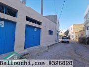 VT659:Deux garages 215 m² au centre ville kelibia