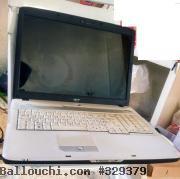 PC portable Acer aspire 7720g pann