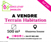 REF 240 Terrain Chott mariem