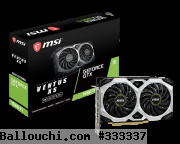 GeForce GTX 1660 Ti VENTUS XS 6G OC