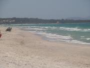 1 ere position  a la plage dar allouch sable blanc