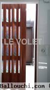 SEPARATION ET PORTE EN ACCORDEONS
