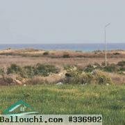 VT701:Terrain d'habitation 587 m² 1ère position plage Libna