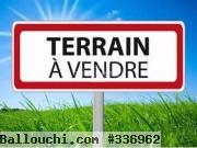Terrain 383 m2 commercial habitation