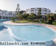 Pour vacance appartement à l'hôtel mahdia beach