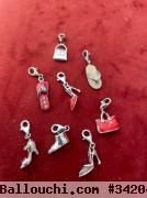 8 Pendentifs Argent pour Bracelet  d´amitié ou Collier