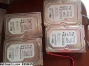 a vendre 4 disques durs internes pour  pc bureau westerndigitals hitachi seagate