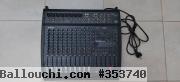 table amplifié yamaha 12 pistes + 4 baffles peavy non amplifiés d'origine, importé de france ,tél: 98831156