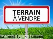 A vendre un terrain à Chott Meriem