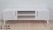 Table TV couleur blanc jamais utilisé (cachetée) 90dt