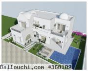 VILLA JOUD AV à Hammamet Zone Craxi AV1621
