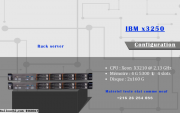 6 IBM  System X3250