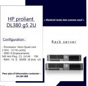 Liquidation 3 servers Hp proliant dl 380 g5   2U