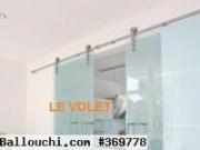 PORTE TOTALEMENT VITRÉE