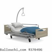 location lit medical électrique