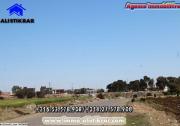 للبيع قطعة أرض مساحتها 1300 متر مربع كاينة بطريق حفوز القيروان على الطريق المعبد الحزامية