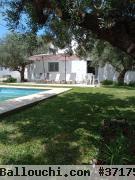 villa à louer à baraket essahel 3M791