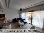 S+1 meublé avec jardin à Gammarth
