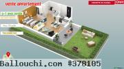 studio à vendre en cour de construction et proche de la plage