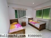 Etage de villa s+3 meublé aux jardins de l'aouina ZEL0458