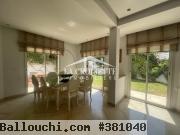 Villa meublé s+4 à la marsa MVL0573