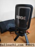 Micro rode usb+ casque studio Shiver MHS 100