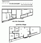 Maison s+3 sur la route principale de raoud avec 5 garage