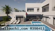 VENTE PROJET VILLA NEUVE AVEC PISCINE À MEZRAYA - RÉF V658