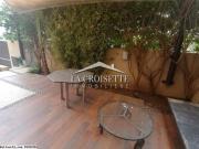 Appartement S+2 semi-meublé à La Marsa ZAL0908
