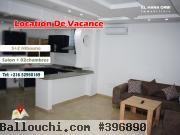 à louer appartement s+2 rz halawi pour la location estivale à hiboune mahdia