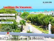 appartement s+2 rz elborj vue sur mer et pied dans l’eau à mahdia