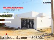 A Louer villa en Rdc S+2 Sur La Nouvelle Zone Touristique Baghdedi