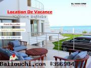 château front de mer pour location vacance à rejiche mahdia