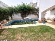 Duplex S+4 avec jardin et piscine à Gammarth MDL0614