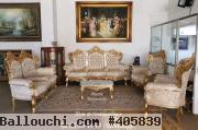 Salon G Baroque=7 places+ table  Meuble Bouassida  70.Av de l'indépendance Bardo  Tel: 55 55 49 49(WhatsApp)