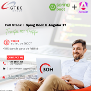 Réduction fin d'année :  Formation FullStack :  Spring_Boot & Angular 17