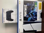 PS5 Slim 1To + 2 manettes + Fortnite - Neufs
