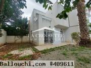 Duplex meublé S+4 avec jardin à La Marsa ZDL0654