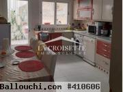 Rez-de-chaussée de villa meublé avec jardin à La Soukra ZRCL0311