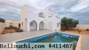 VILLA SANS MEUBLES À HOUMT SOUK DJERBA - RÉF L767