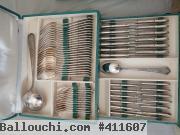 Ménagère en argent 75 pièces