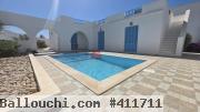 PETITE VILLA AVEC PISCINE À MIDOUN DJERBA ZU - RÉF V716