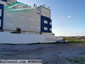 VT407:Terrain d'habitation 1271 m² à el fatha 2 kelibia
