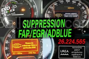 solution réparation filtre a particule egr adblue