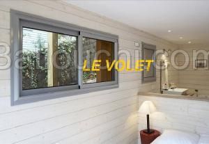 MENUISERIE EN ALUMINIUM BAIE VITREE COULISSANTE