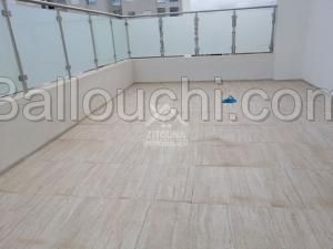 A louer un spacieux appartement S+2 aux jardins de carthage:ref 4856a